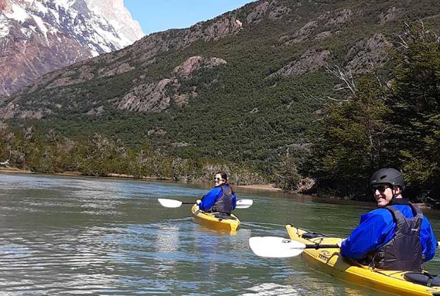 Kayak lago Del Desierto